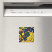 Wassily Kandinsky Houses at Murnau. Expressionismu Magnet (In Situ (Geschirrspüler))