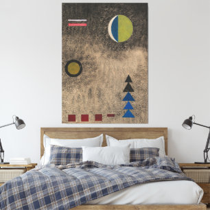 Wassily Kandinsky - Im lockeren Schwarz Leinwanddruck