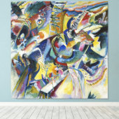 Wassily Kandinsky - Impression Canvas Print Leinwanddruck (Insitu (Holzboden))