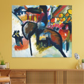 Wassily Kandinsky - Impression IV (Gendarm) Leinwanddruck (Insitu (Wohnzimmer))