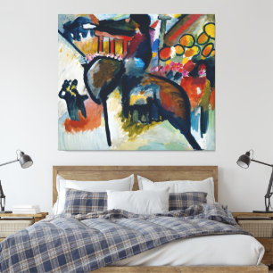 Wassily Kandinsky - Impression IV (Gendarm) Leinwanddruck