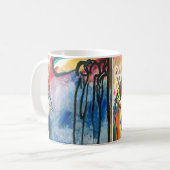 Wassily Kandinsky – Improvisation 19 - Custom Text Kaffeetasse (Vorderseite Links)