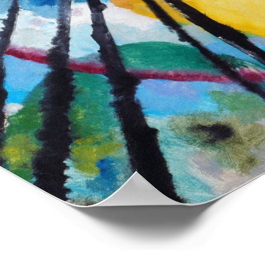 Wassily Kandinsky - Improvisation 26 Poster (Ecke)