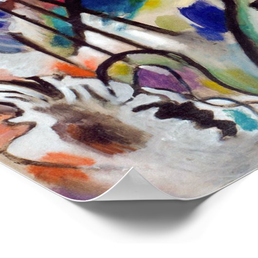 Wassily Kandinsky Improvisation 28 Poster (Ecke)