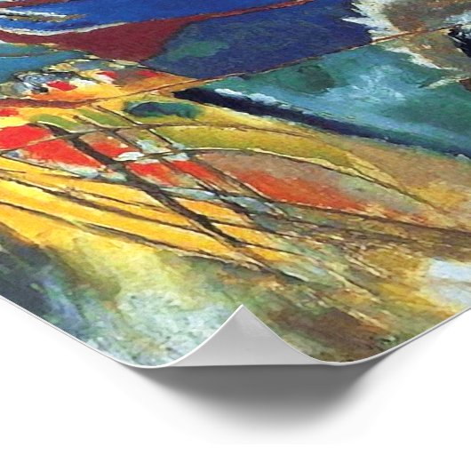 Wassily Kandinsky - Improvisation 30 (Cannons) Poster (Ecke)