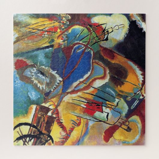 Wassily Kandinsky - Improvisation 30 (Cannons) Puzzle (Horizontal)