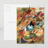 Wassily Kandinsky - Improvisation, Dreamy, Postkarte (Vorne/Hinten)