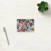 Wassily  Kandinsky Improvisation Flood (1914) Post-it Klebezettel (Büro)