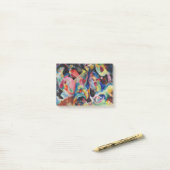 Wassily  Kandinsky Improvisation Flood (1914) Post-it Klebezettel (Auf Schreibtisch)