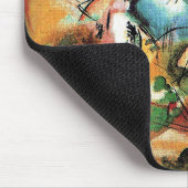 Wassily Kandinsky - Improvisation, Träumerisch, Mousepad (Ecke)