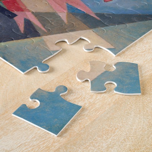 WASSILY KANDINSKY - in blau Puzzle (Seite)