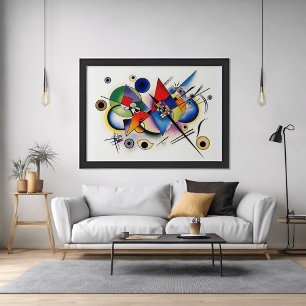 Wassily Kandinsky Inspirierte Kunst Leinwanddruck