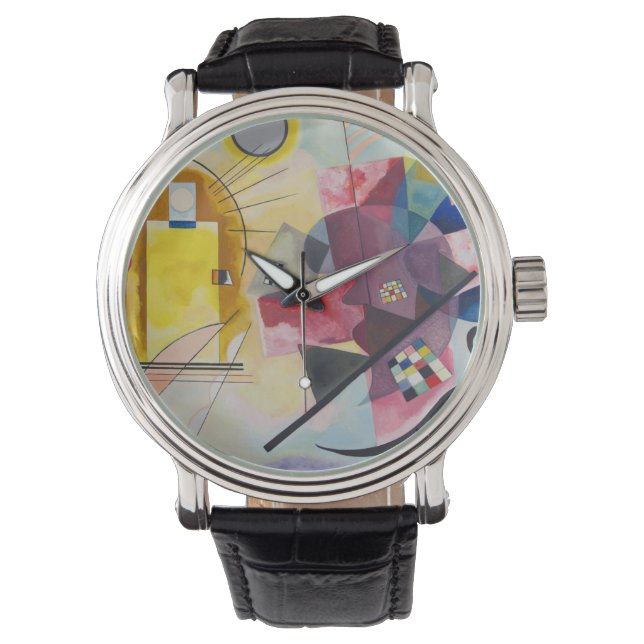 WASSILY KANDINSKY - Jaune Rouge Bleu Armbanduhr (Vorderseite)