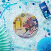 WASSILY KANDINSKY - Jaune Rouge Bleu Pappteller (Party)