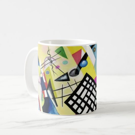 Wassily Kandinsky Kaffeetasse (Vorderseite Links)