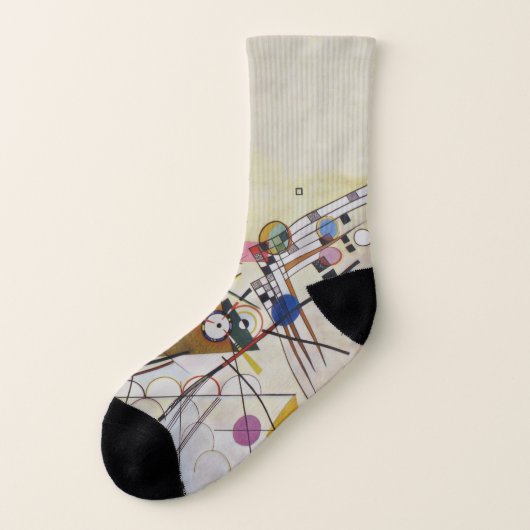 Wassily Kandinsky - Komposition 8 Art Socks Socken (Links - Außen)