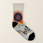 Wassily Kandinsky - Komposition 8 Art Socks Socken (Links - Innen)