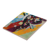 Wassily Kandinsky Komposition 9 Abstrakte Malerei Fliese (Seite)