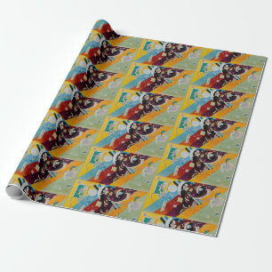 Wassily Kandinsky Komposition 9 Abstrakte Malerei Geschenkpapier