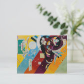 Wassily Kandinsky Komposition 9 Abstrakte Malerei Postkarte (Stehend Vorderseite)