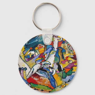 Wassily Kandinsky - Komposition II Abstrakte Kunst Schlüsselanhänger