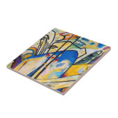 Wassily Kandinsky Komposition Vier - Abstrakte Kun Fliese (Seite)