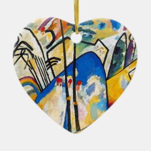 Wassily Kandinsky Komposition Vier - Abstrakte Kun Keramikornament