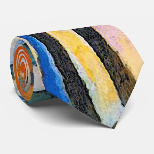 Wassily Kandinsky Komposition Vier - Abstrakte Kun Krawatte (Gerollt)