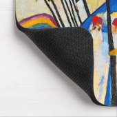 Wassily Kandinsky Komposition Vier - Abstrakte Kun Mousepad (Ecke)