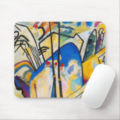 Wassily Kandinsky Komposition Vier - Abstrakte Kun Mousepad (Mit Mouse)