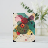 Wassily Kandinsky - Kreise in einem Kreis Postkarte (Stehend Vorderseite)