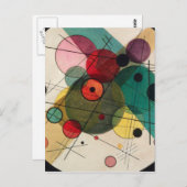 Wassily Kandinsky - Kreise in einem Kreis Postkarte (Vorne/Hinten)
