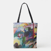 Wassily Kandinsky Landschaft mit Fabrikschornstein Tasche (Rückseite)
