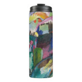 Wassily Kandinsky Landschaft mit Fabrikschornstein Thermosbecher (Vorderseite)