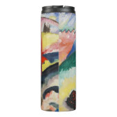 Wassily Kandinsky Landschaft mit Fabrikschornstein Thermosbecher (Rückseite)