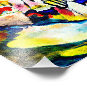 Wassily Kandinsky - Landschaft mit Regen Fotodruck (Ecke)