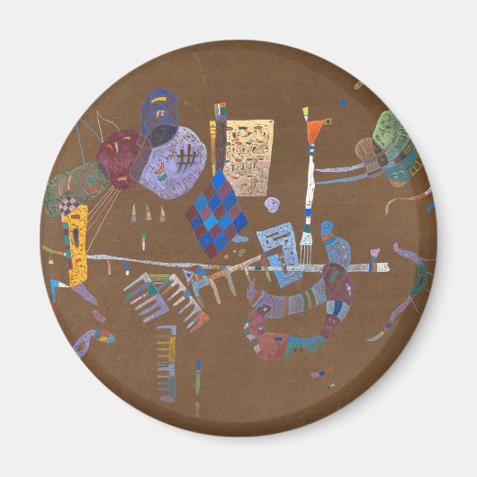 Wassily Kandinsky Magnet (Vorne)