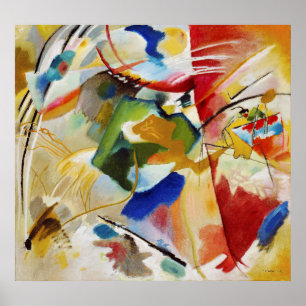 Wassily Kandinsky   Malerei mit grünem Zentrum Poster
