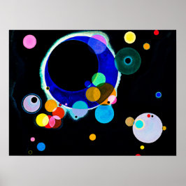 Wassily Kandinsky - Mehrere Kreise Poster