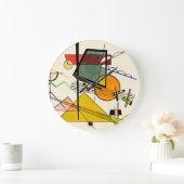 Wassily Kandinsky - Melodisch Große Wanduhr (Zuhause)