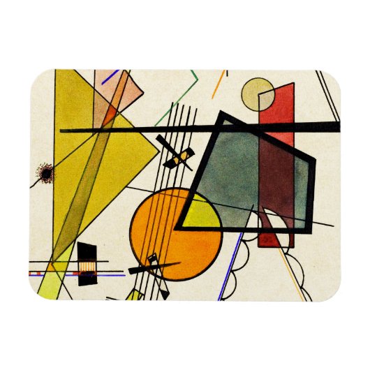 Wassily Kandinsky - Melodisch Magnet (Horizontal)