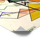 Wassily Kandinsky - Melodisch Poster (Ecke)