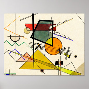 Wassily Kandinsky - Melodisch Poster