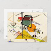 Wassily Kandinsky - Melodisch Postkarte (Vorne/Hinten)