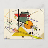 Wassily Kandinsky - Melodisch Postkarte (Vorderseite)