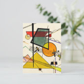 Wassily Kandinsky - Melodisch Postkarte (Stehend Vorderseite)