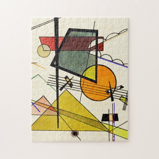 Wassily Kandinsky - Melodisch Puzzle (Vertikal)