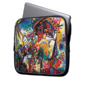Wassily Kandinsky - Moskauer Stadtbild Abstrakt Ar Laptopschutzhülle (Vorderseite Links)