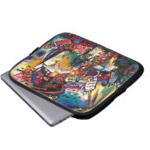 Wassily Kandinsky - Moskauer Stadtbild Abstrakt Ar Laptopschutzhülle (Vorne Knopf)