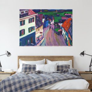 Wassily Kandinsky - Murnau – Berglandschaft Leinwanddruck